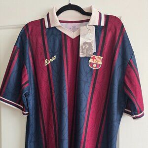 Barcelona Retro Jersey (Modernist Polo)